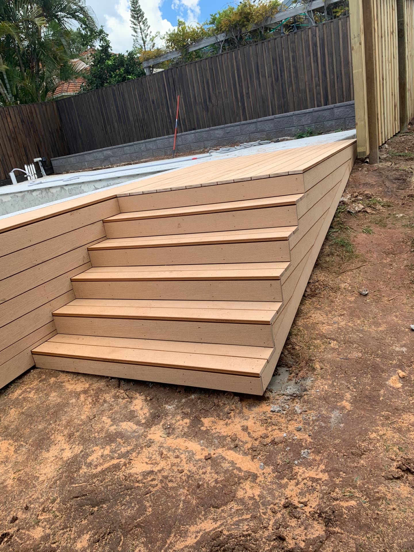 Composite Deck & Stairs